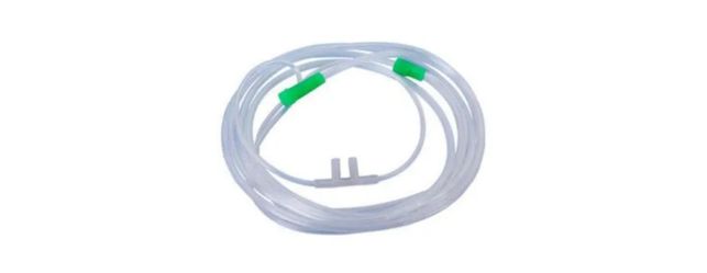 Twin Bore Nasal Oxygen Set 