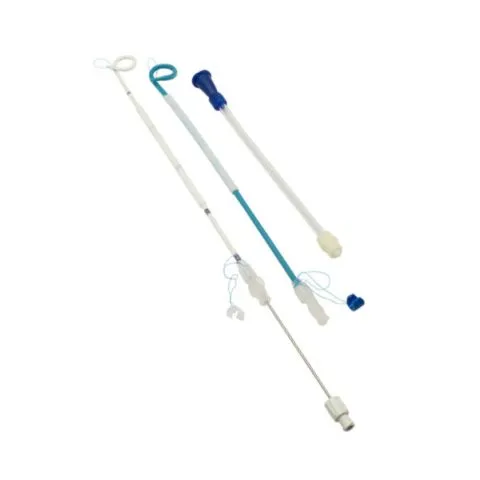 Abscess Drainage Pigtail Catheters with Safety Mechanism